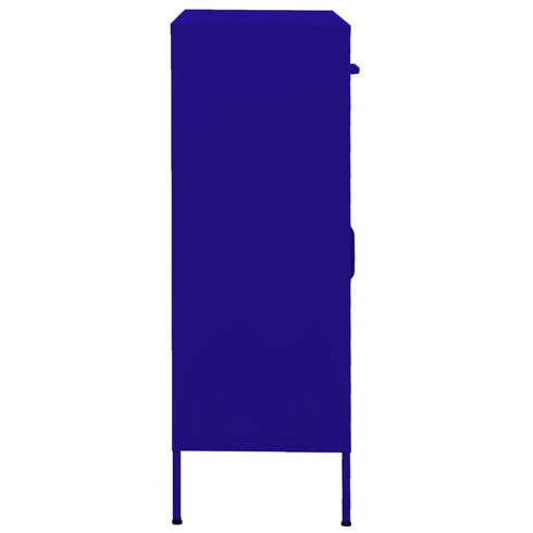 Lady Jillian -  Storage Cabinet Navy Blue 80x35x101,5 cm Steel - Model 2